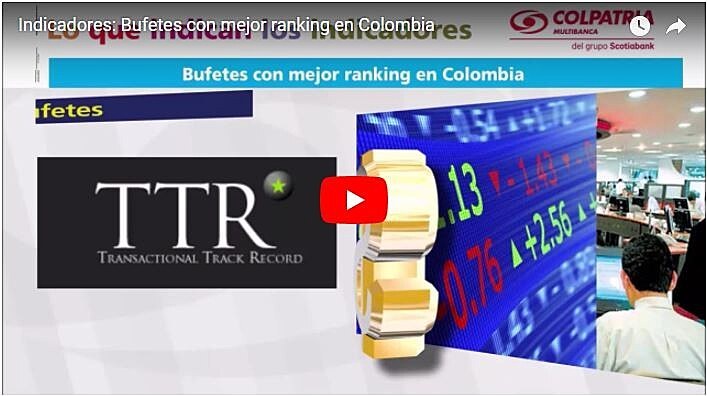 Bufetes con mejor ranking en Colombia